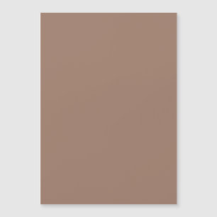 Tarjeta magnética minimalista en color de tendenci