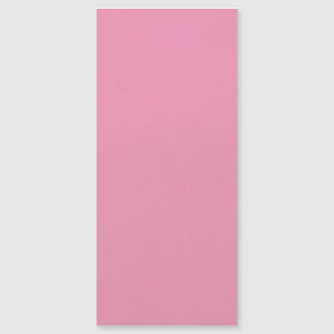 Tarjeta Magnética Minimalista Rosa Lujo Suave