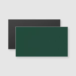 Tarjeta Magnética Negocios Verde Oscuro