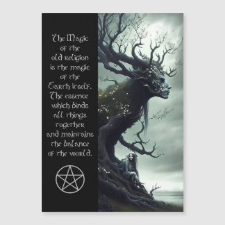 Tarjeta magnética Pagan Witch