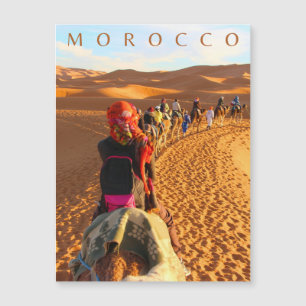 Tarjeta magnética para el viaje de camello Sahara