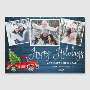 Tarjeta magnética para festividades de festividad