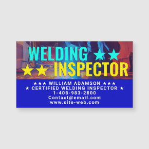 Tarjeta Magnética para Inspector de Soldadura Prof