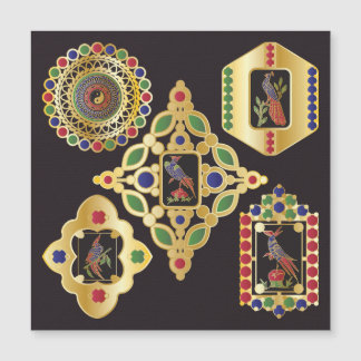 Tarjeta magnética para joyas Mah Jongg