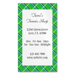 Tarjeta magnética para pequeñas empresas Personali