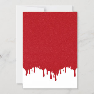 Tarjeta Magnética Personalizada Goteo Rojo Tomate
