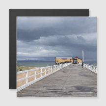 Tarjeta Magnética Storm Over Queenscliff Pier