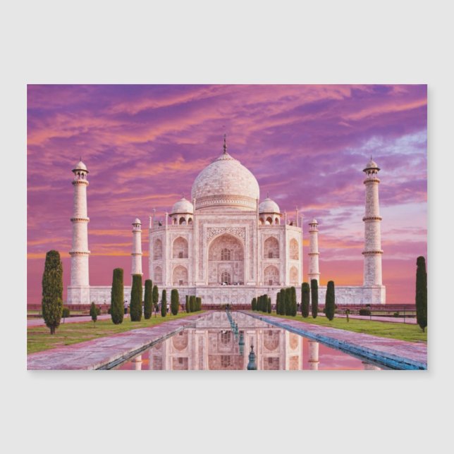 Tarjeta magnética Taj Mahal (Anverso)
