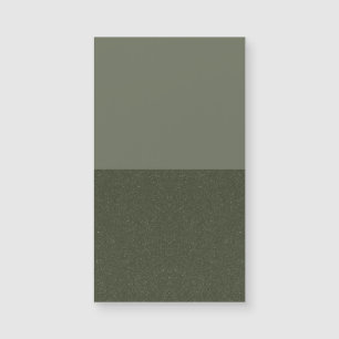 Tarjeta magnética verde Moss minimalista - Persona