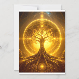 Tarjeta Magnética Zen Árbol de la Vida