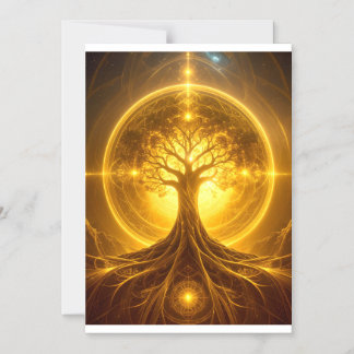 Tarjeta Magnética Zen Árbol de la Vida