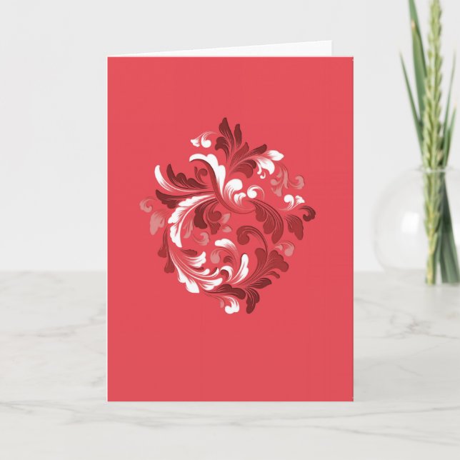 Tarjeta Magnífico (rojo) (Anverso)