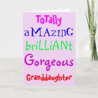 Tarjeta Magnífico y maravilloso cumpleaños - personalizado