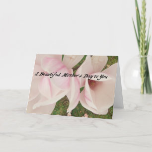 Tarjeta Magnolias 2013 del día de madre