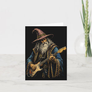 Tarjeta Mago de la guitarra eléctrica estrella de rock Sod