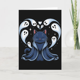 Tarjeta Mago de Meme de Gato Soky Fantasía Gatito 