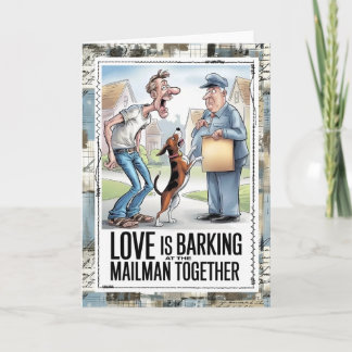 Tarjeta Mail Carrier Humor Card