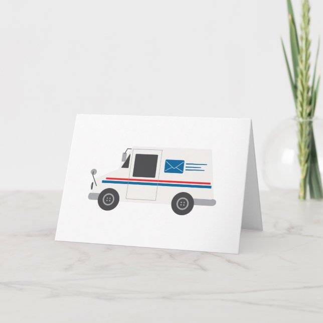 Tarjeta Mail Truck (Anverso)
