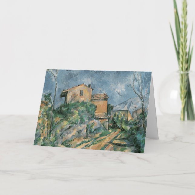 Tarjeta Maison Maria - Paul Cezanne - c1895 (Anverso)