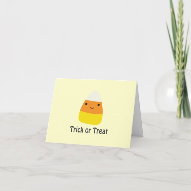 Tarjeta Maíz de caramelo - Trampa o tratamiento (Anverso)