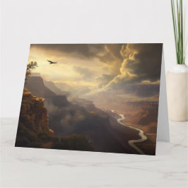 Tarjeta Majestuosidad del Gran Cañón: Feliz Día del Padre