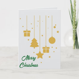Tarjeta Make It Yours: Custom Folded Christmas Card