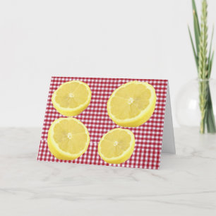Tarjeta Make Lemonade Lemons