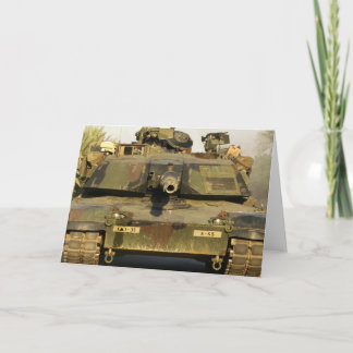 Tarjeta Make My Day M1A1Abrams MBT