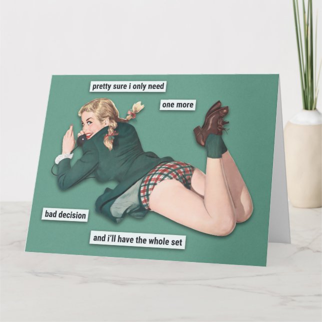 Tarjeta Malas decisiones (Anverso)