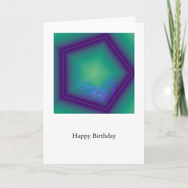Tarjeta Maleficio del feliz cumpleaños (Anverso)