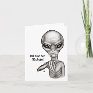 Tarjeta Malo Alien , eres el próximo!