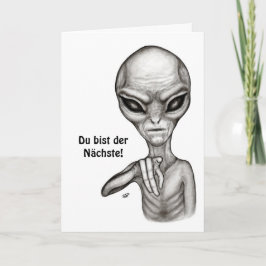 Tarjeta ¡Malo Alien, mejor de Du, Nächste!