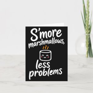 Tarjeta Malvaviscos para S'more
