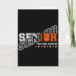 Tarjeta Mamá animadora senior retro 2026 Cl de graduación