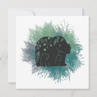 Tarjeta Mama Bear Blank