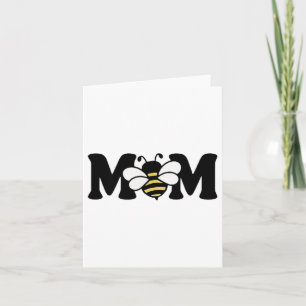 Tarjeta Mamá Bee Cute Beeaving 1er Cumpleaños Fami