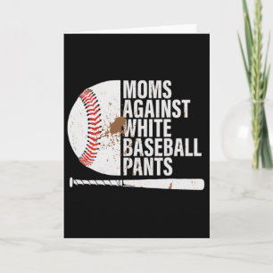 Tarjeta Mamá Bysebyll Momias divertidas contra pantalones 