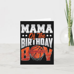 Tarjeta Mama Bysketbyll Birthday Boy Family Byller B-day P