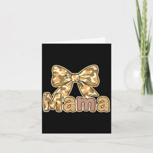 Tarjeta Mama camo caza con arco mamá día de la madre camuf