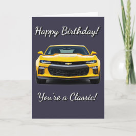 Tarjeta Mamá clásica de coches Eres un cumpleaños clásico