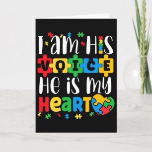 Tarjeta Mamá de autismo Mamá autista Mes de concienciación
