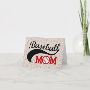 Tarjeta Mamá de béisbol de todos los días