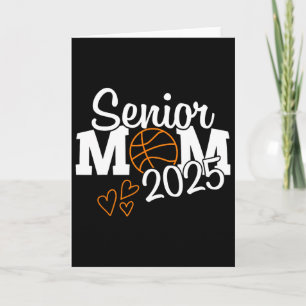 Tarjeta Mamá de dibujo senior Cl de 2025 Jugador Graduació