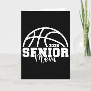 Tarjeta Mamá de dibujo senior Cl de 2026 Jugadora Graduaci