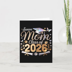 Tarjeta Mamá de estudiante de último año promoción 2026