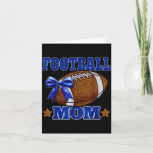 Tarjeta Mamá de fútbol Mamá de fútbol Día de juego Tempora