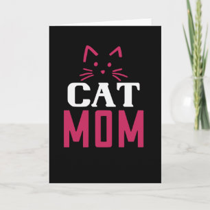 Tarjeta Mamá de gato