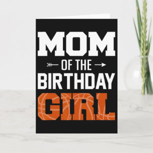 Tarjeta Mamá De La Cumpleañera Boceto Mamá Familia Coordin