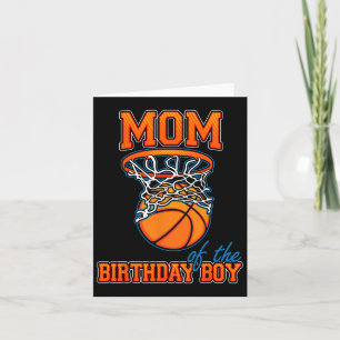 Tarjeta Mamá De La Familia De Cumpleaños De Bysketbyll