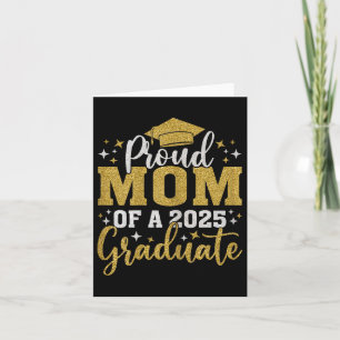 Tarjeta Mamá De Mayo De 2025 Orgullosa Mamá De Un Graduado